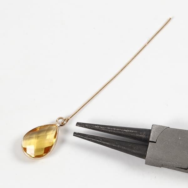 Smyckeberlock Nova - Gula - 15-20 mm - 6 st