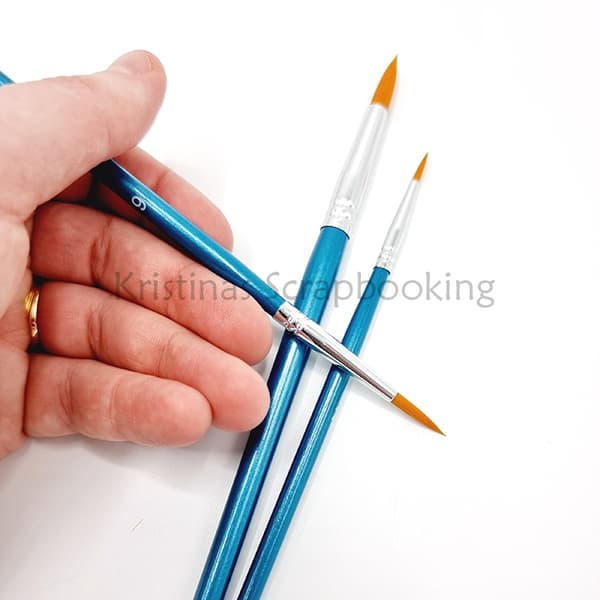 Hobbypenslar - Runda - 2,6,12 - 3 st