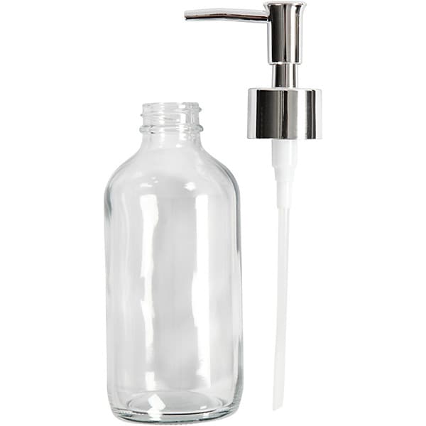 Tvålpump av Glas - H: 19,3 cm - 230 ml