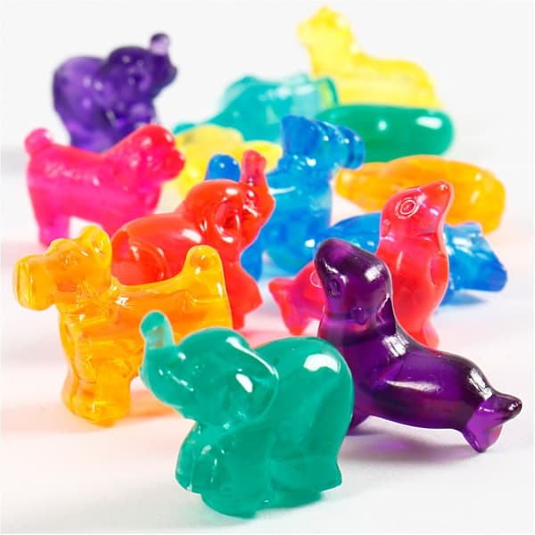 Figur Pärlor Djur - 55 gram - ca 35 st - Pärlemo