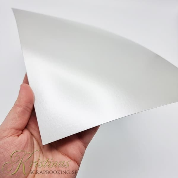 Pärlemo Papper A4 - Silver - 20 ark - 180g