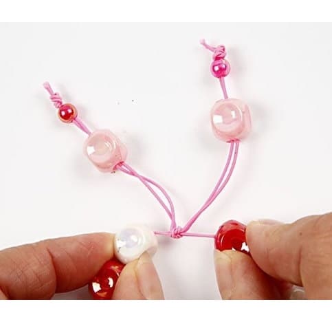 Elastiskt Snöre - 1.2 mm - 10 Mixade Färger