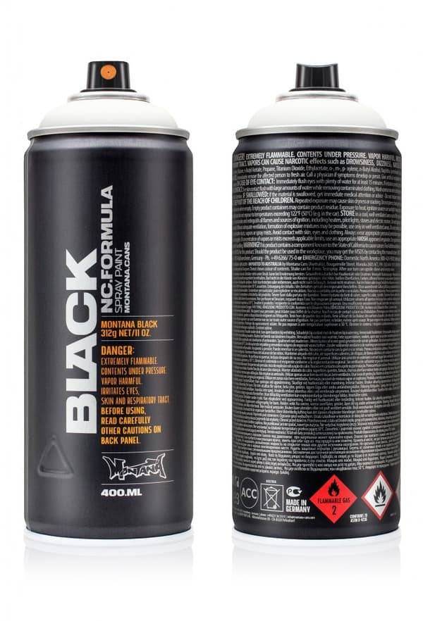 Montana Black 400 ml - White - Vit