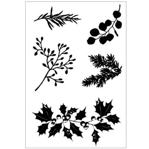 Clearstamp Studio Light - Christmas Foliage