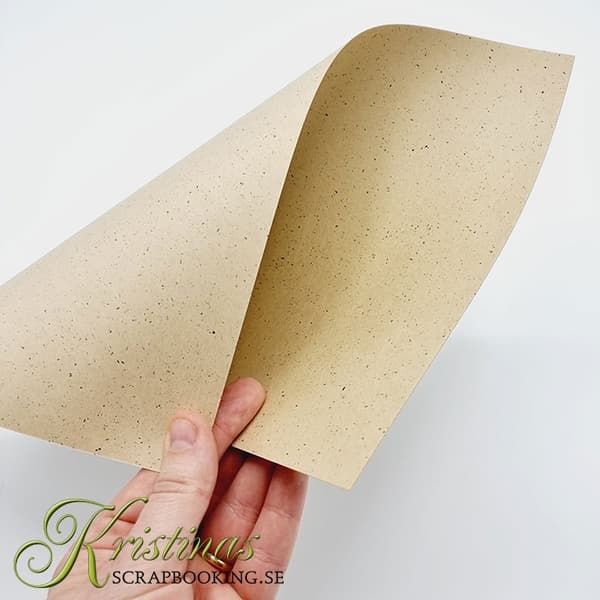 Mönstrade Papper A4 - 20 st - Terrazzo Nature - 220 g