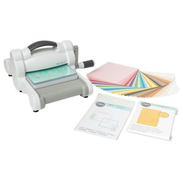 Sizzix Big Shot Starter Kit - White & Grey