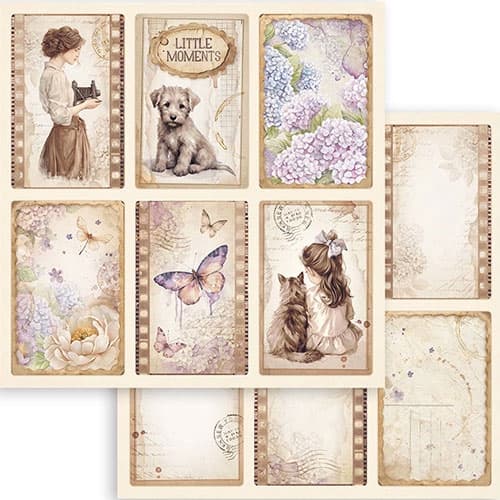 Paper Pad 8x8 Stamperia - Quiet Days