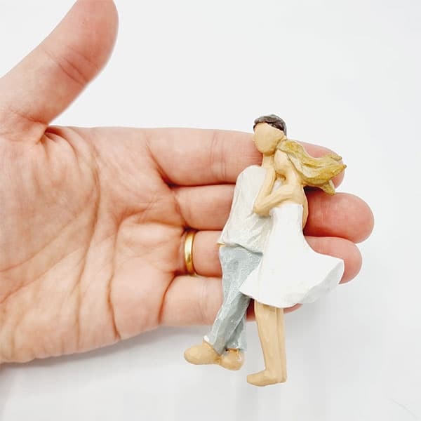 Kärlekspar I Miniatyr - Höjd: 8,5 cm