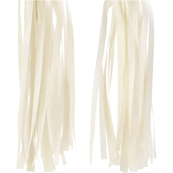 Tofs av silkespapper - 12 x 35 cm - 14g - 12 st