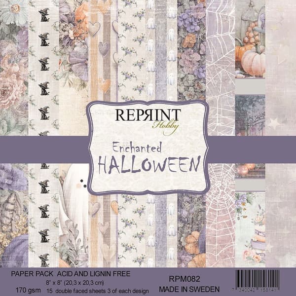 Paper Pad 8x8 - Enchanted Halloween - Reprint