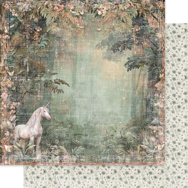 Paper Pad 12x12 - Hidden Magic - Reprint