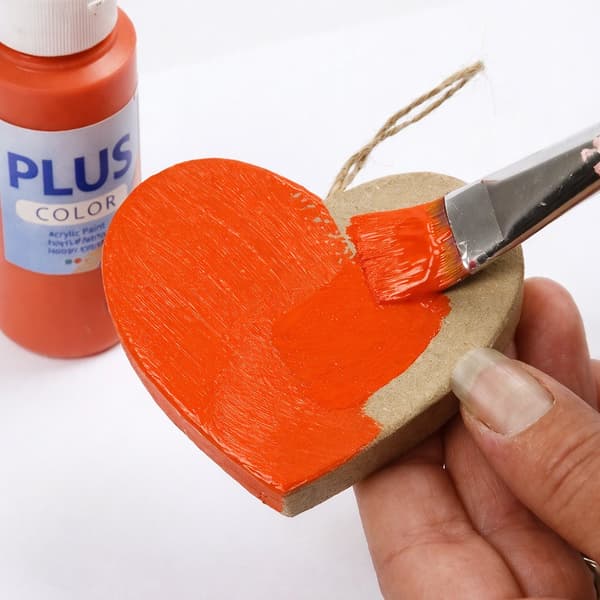 Akrylfärg Plus Color - Hobbyfärg 60 ml - Brilliant Red