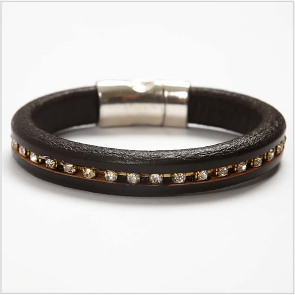 Magnetlås Antiksilver - 26 mm - Hål 10 mm