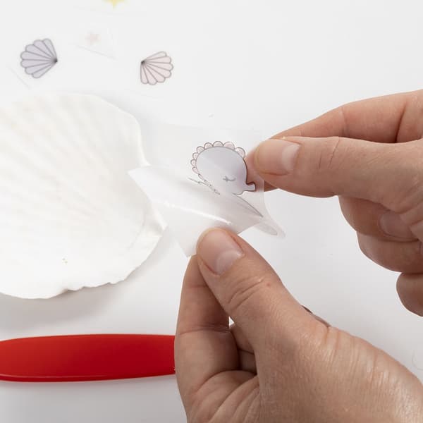Rub-on stickers - Havet - 12,2x15,3