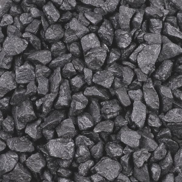 Dekorationssten - Svart - 500 g - 9-13 mm