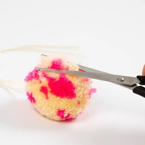 Mini Kit Påskpyssel - Pompom Ägg Med Garn