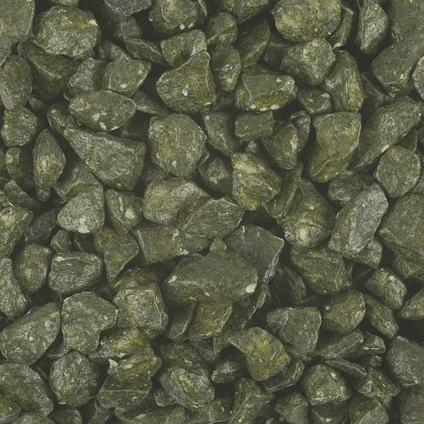 Dekorationssten - Grön - 500 g - 9-13 mm