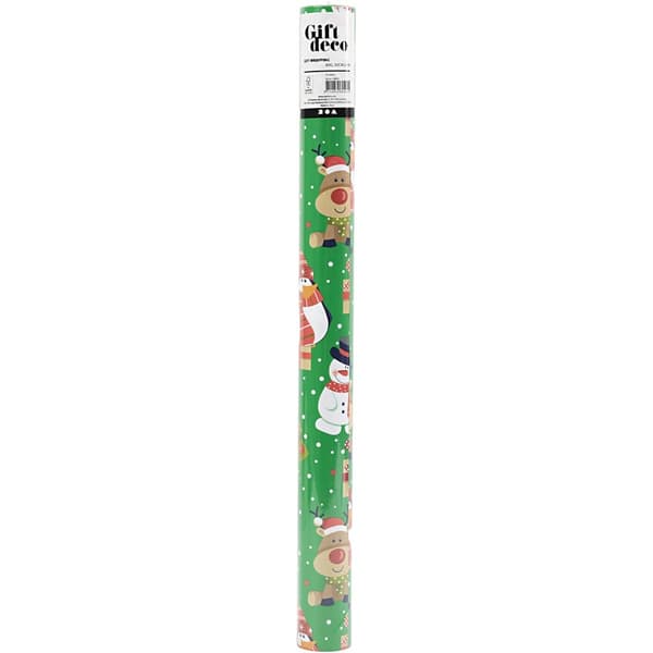Presentpapper - B: 50 cm - Barnens jul - 5 m