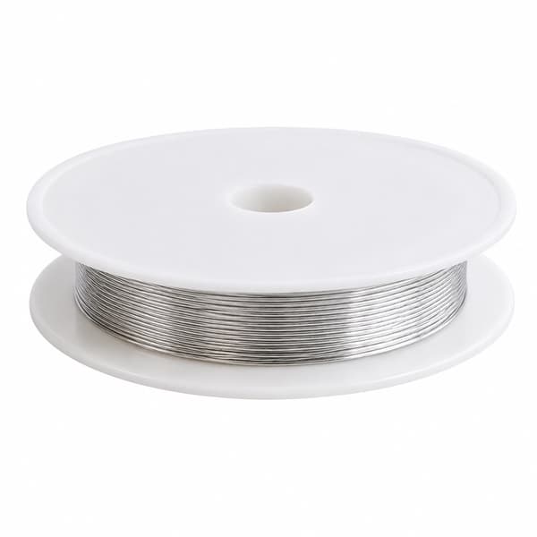 Smyckeswire 0,8 mm - Silverpläterad Koppar - 3 m