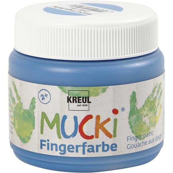 Fingerfärg - Blå - 150 ml