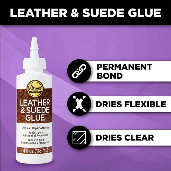 Lim För Läder - Aleene's Leather & Suede Glue - 59 ml