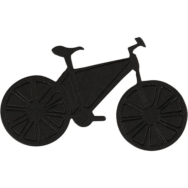 Die cuts - Silhouette - Cykel - 10 st