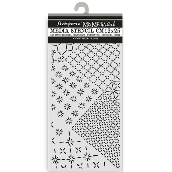 Schablon Stamperia - Mixed Tiles - 12x25 cm