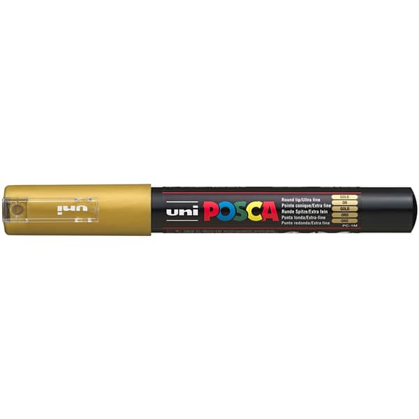 Posca Penna Extra Fine Bullet PC-1M - Gold - 0,7 mm