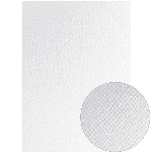 Strukturpapper A4 - Linen Canvas Vit - 20 st - 220g