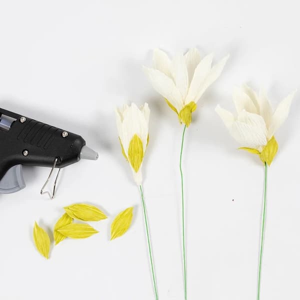 Mini DIY Pysselkit Kräppapper - Magnolia