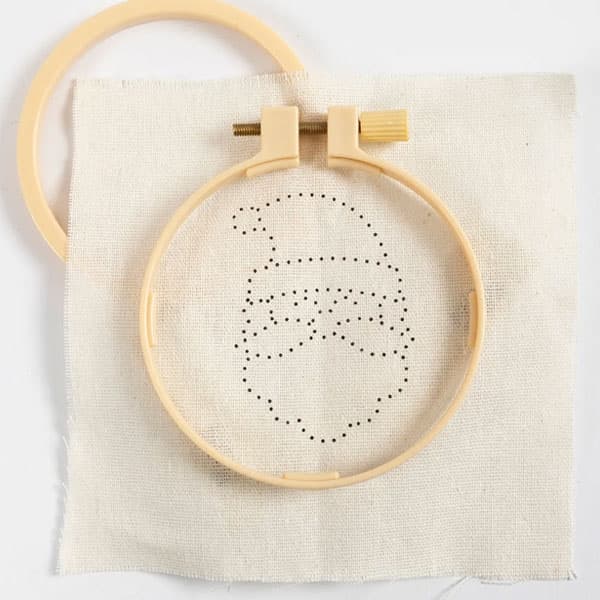 Mini DIY Kit - Brodera en Jultomte - Julpyssel
