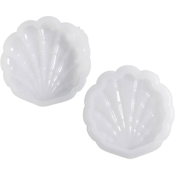Silikonform Mussla - Ask Snäckskal - 13x13 cm