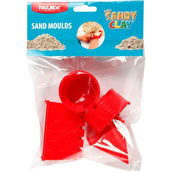 Sandformar till Riddarborg 5-8 cm - 4 mixade
