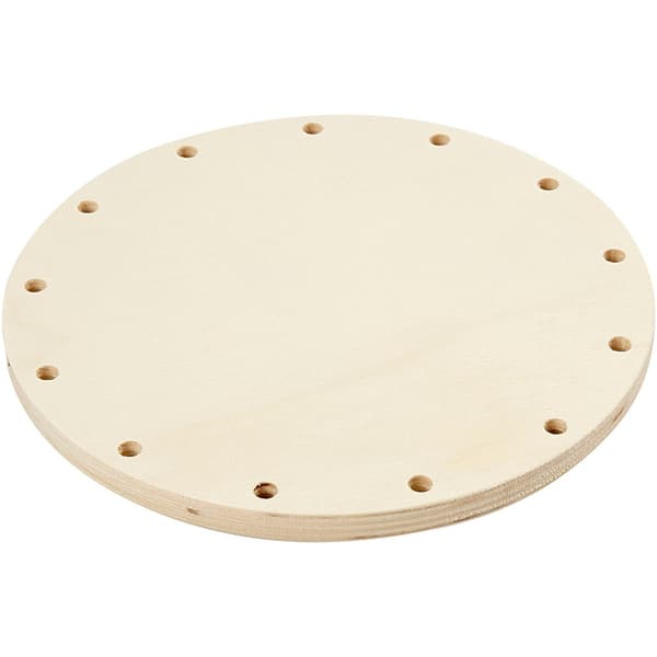 Botten till korgflätning - dia. 18 cm - 1 st