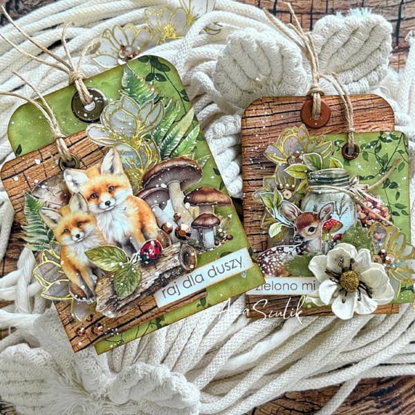 Die Cuts Elements - Mintay Papers - Wildwood Secrets