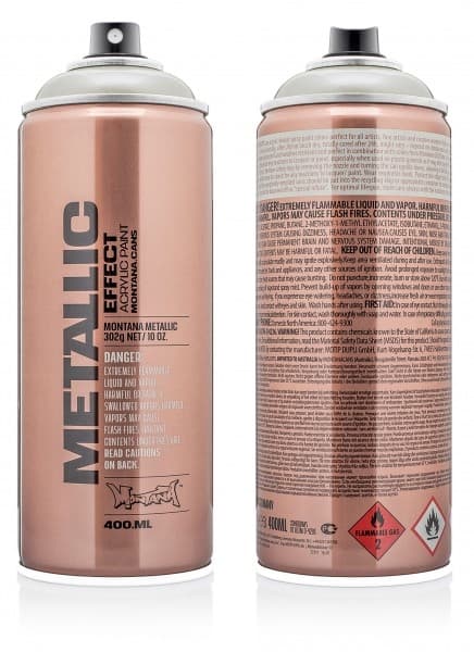 Montana Effect Sprayfärg - Metallic Titanium 400 ml