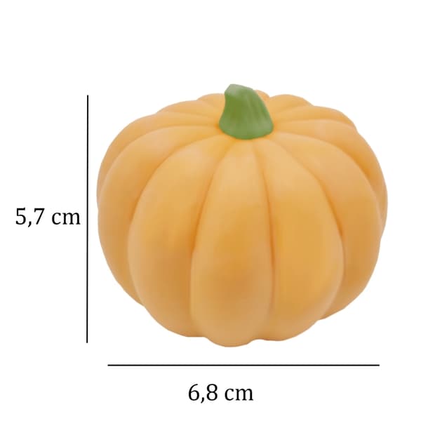 Silikonform Ljusformar - Pumpa II - 6,8 cm