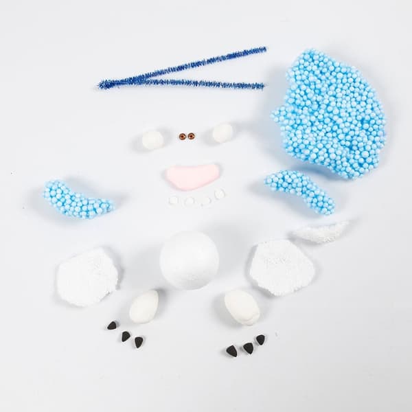 Mini DIY Kit Lera - Monster Bobby - Ljusblå