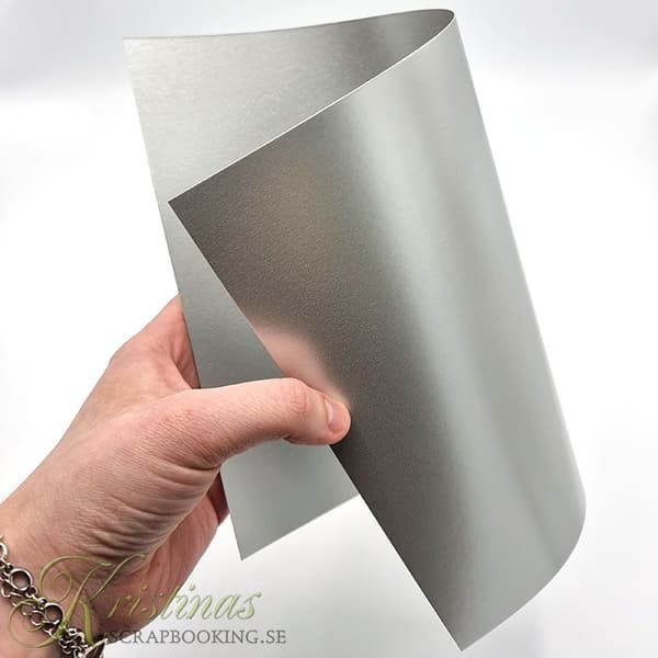 Pärlemo Papper A4 - Silver - 20 ark - 180g