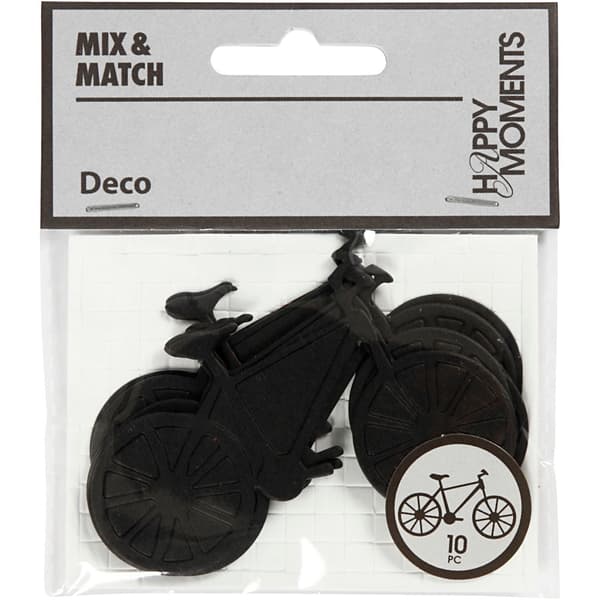 Die cuts - Silhouette - Cykel - 10 st
