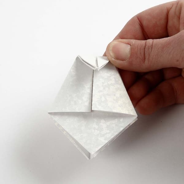 Pärlemorspapper - A4 - 120 g - Vit - 10 Ark