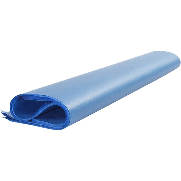 Silkespapper 50 x 70 cm - Blå - 25 ark