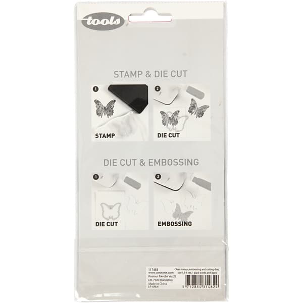 Stämplar, Dies & Embossing set - Ord & Tecken - 21 st