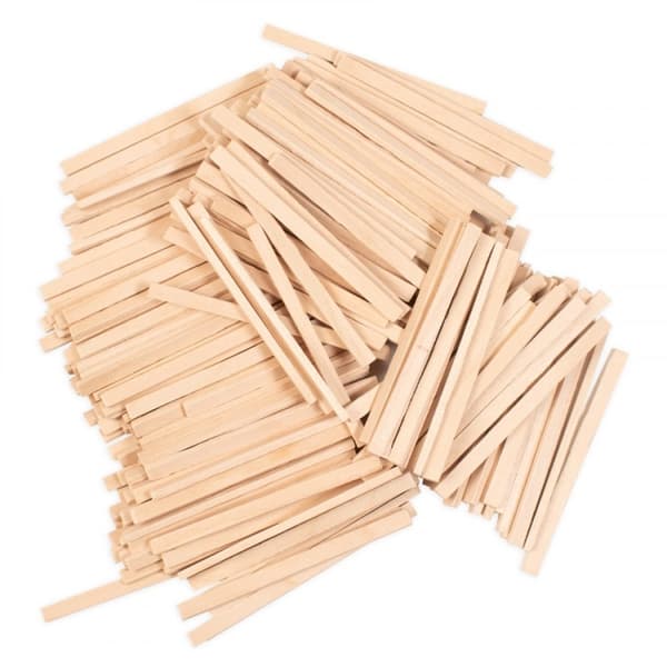 Trästickor - 86 x 6 x 3 mm - ca 450 st