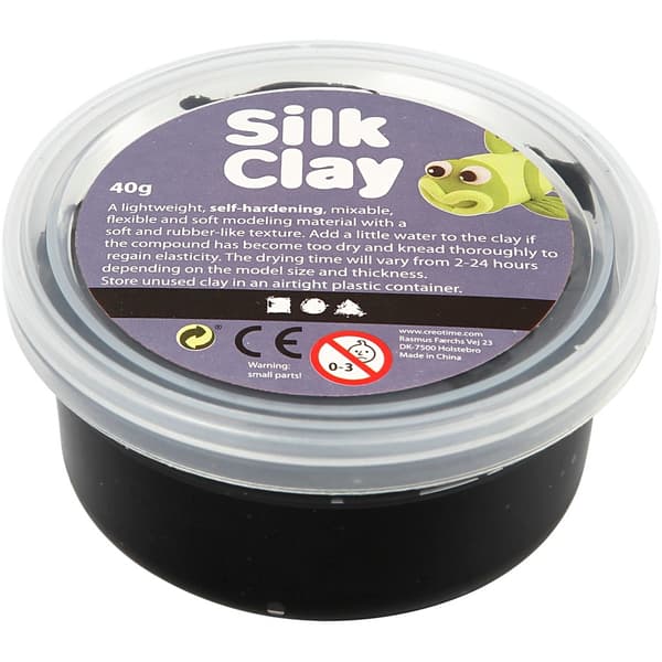 Silk Clay Lera - Svart