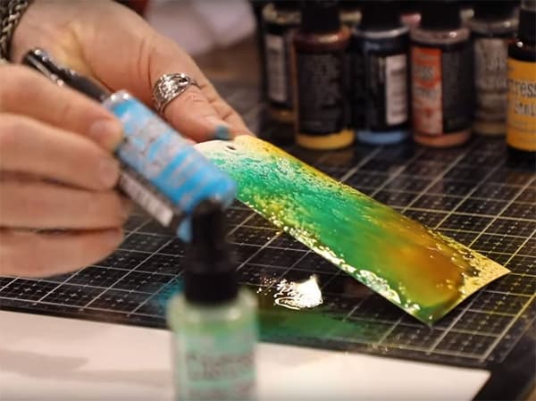 Distress Oxide Spray - Tim Holtz - Peacock Feathers