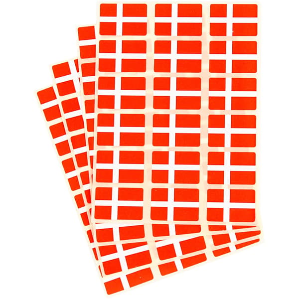 Flaggor - 15 x 22 mm - Danmark - 72 st