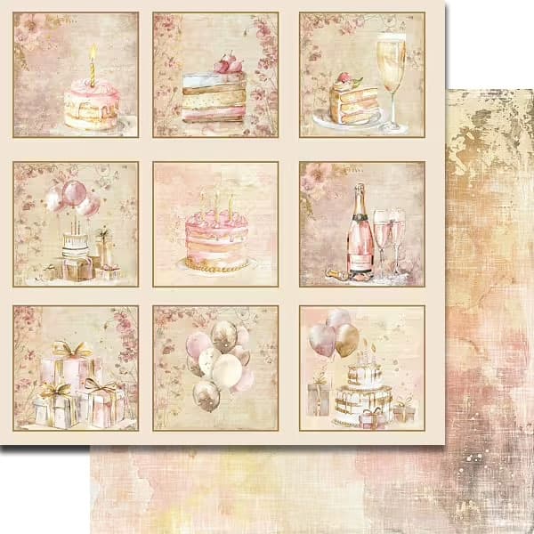 Paper Pad 12x12 - Reprint - Congratz