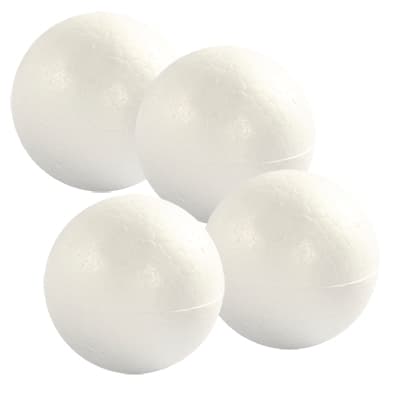 Frigolit Kulor - 8 cm - 5 st