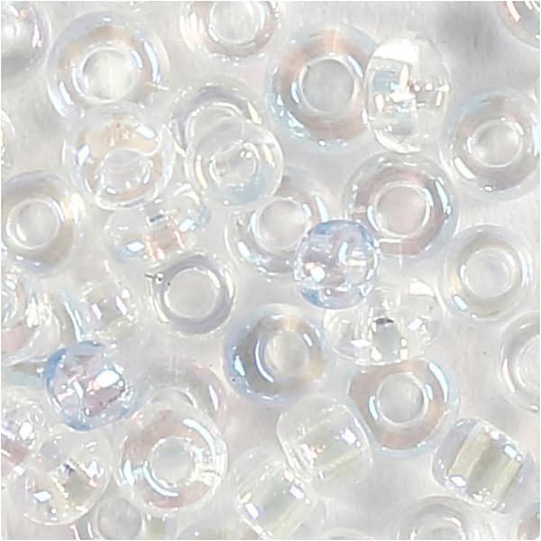 Seed Beads - 1,7 mm - Vit - 25 gram